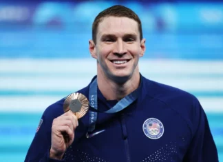 La gran sorpresa que recibió de su esposa Ryan Murphy en los Juegos Olímpicos