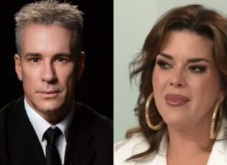 Alicia Machado llora por posición política de Fernando Carrillo