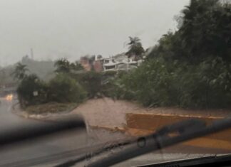 Reportan inundaciones en la carretera Panamericana (+Video)