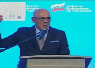 Jorge Rodríguez: La oposición solo tiene el 31% de las actas
