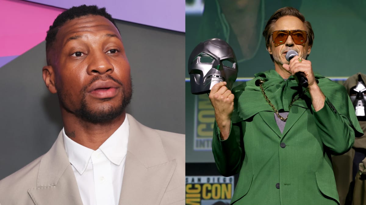 Jonathan Majors reaccionó tras ser reemplazado por Robert Downey Jr. en el UCM