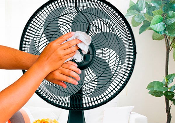 Ventilador | Remueve la suciedad con estos ingredientes