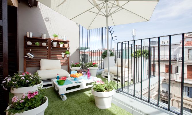 Detalles low cost para una terraza dispendiosa