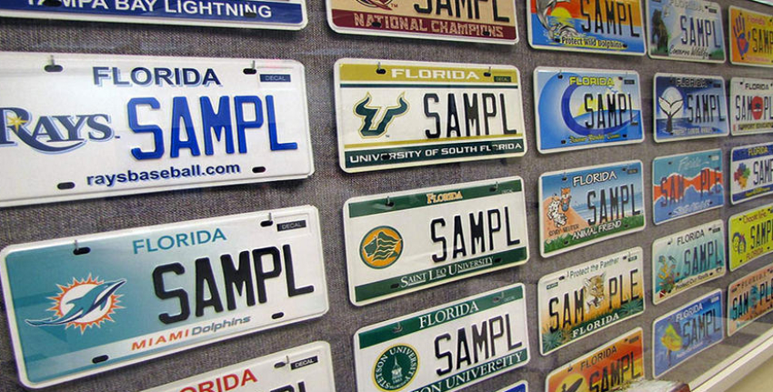 Florida | Conozca la sanción para quienes circulen con placas personalizadas (+Detalles)